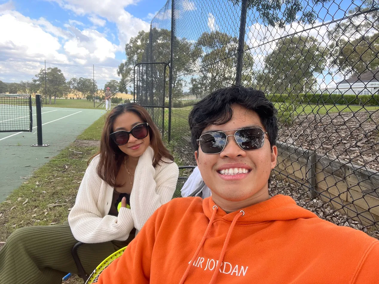 Our Hunter Valley trip with friends. Though we were unofficial, everyone teased us. We just denied it and laughed, enjoying our little secret.