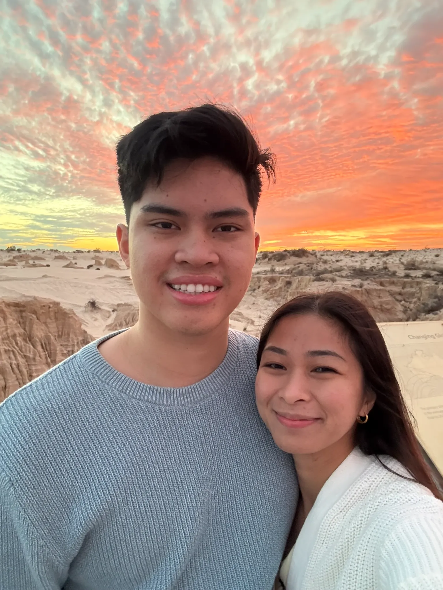 Our trip to Lake Mungo. It felt like a foreshadowing of our future, spending quality time surrounded by the people we care about.