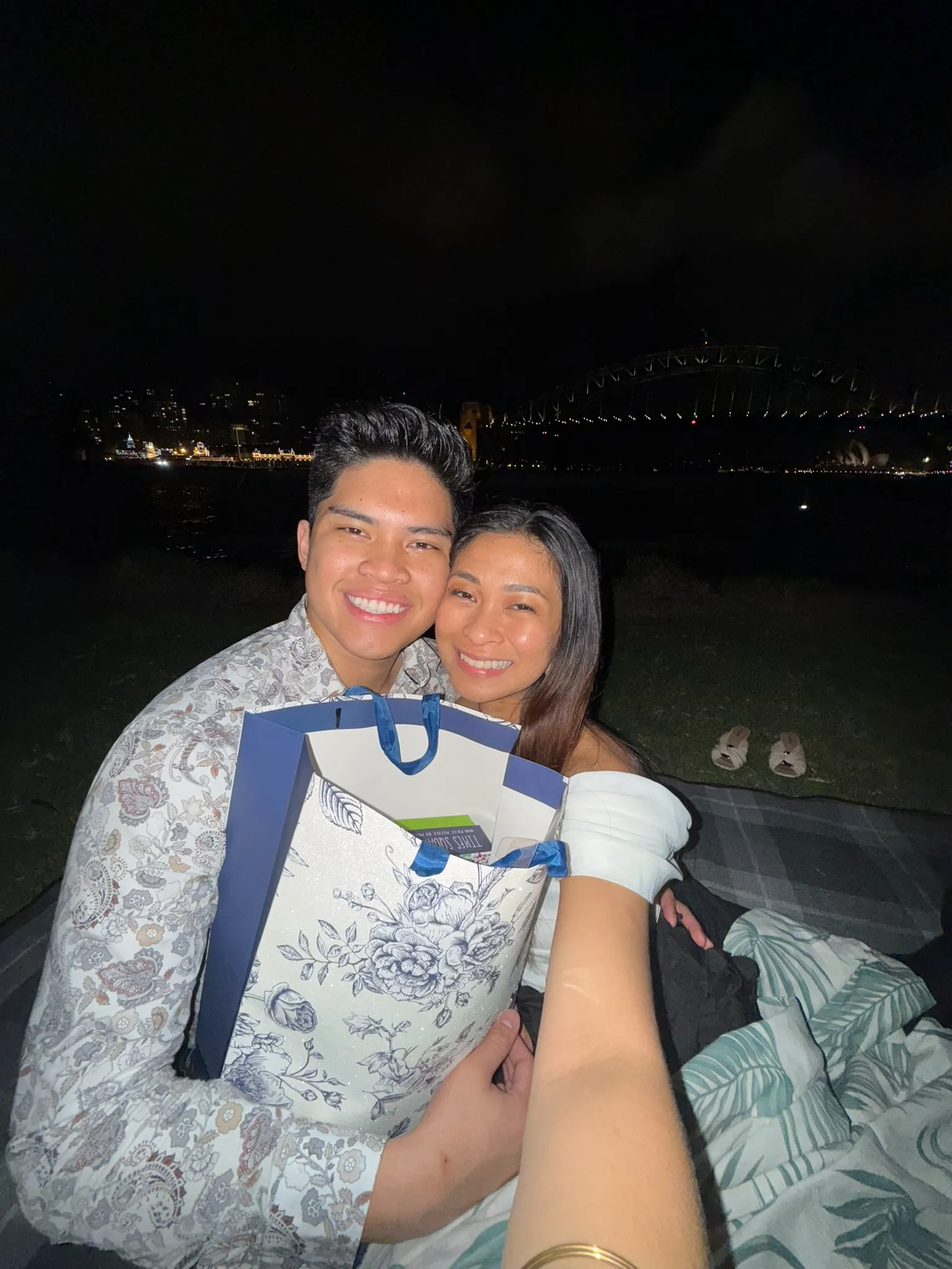 Ringing in my 21st birthday. The only gift I needed was celebrating with the person I love most.