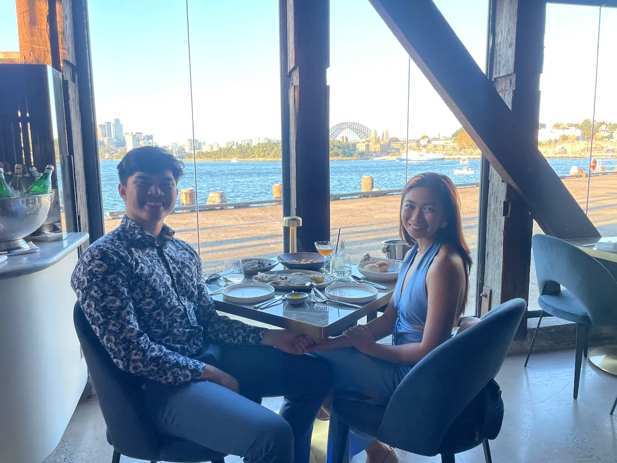 Another perfect, full day of love. We had an amazing breakfast at The Grounds, a beautiful dinner at Sala, and ended with a captivating play at The Star.